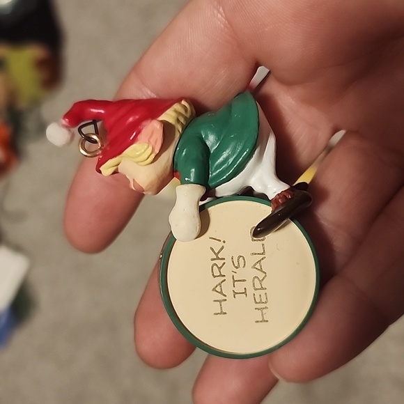 Lot of 9 vintage ornaments, 60s, 70s 90s. - Picture 11 of 16